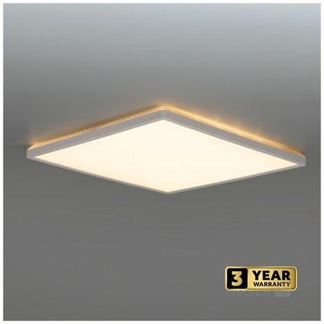 LED PLAFONDLAMP NIVERA WIT CCT-SWITCH IP54 12W 1600LM 