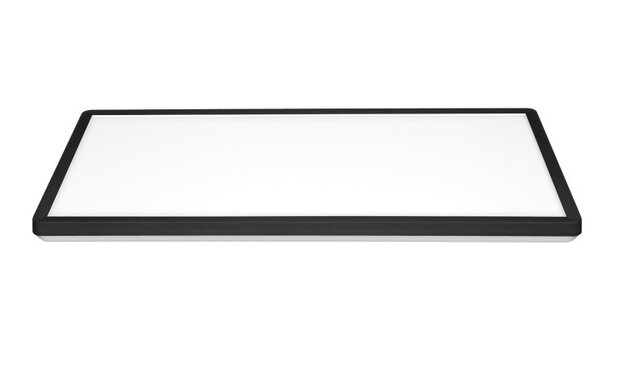LED PLAFONDLAMP NIVERA ZWART CCT-SWITCH IP54 32W 4300LM 