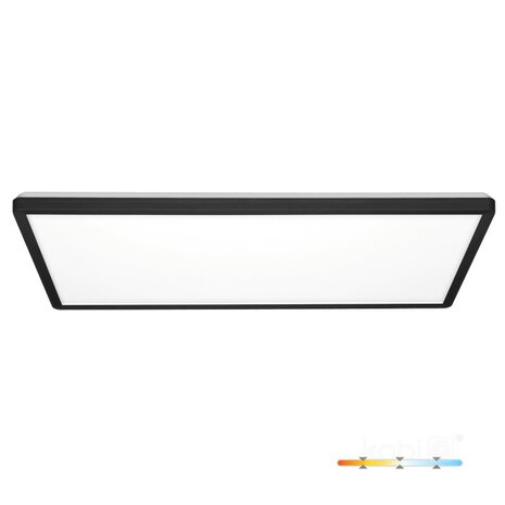 LED PLAFONDLAMP NIVERA ZWART CCT-SWITCH IP54 32W 4300LM 