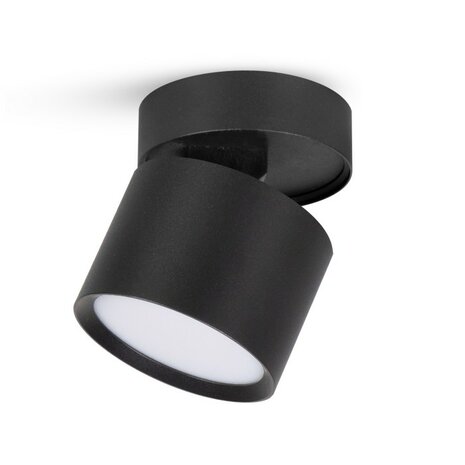 DOWNLIGHTER OPBOUWSPOT GX53 RICHTBAAR IP20 ZWART 