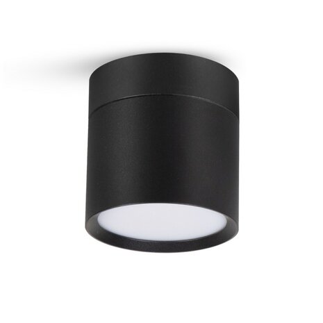DOWNLIGHTER OPBOUWSPOT GX53 RICHTBAAR IP20 ZWART 