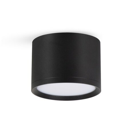 DOWNLIGHTER PLAFONDSPOT GX53 COMPACT IP20 ZWART 