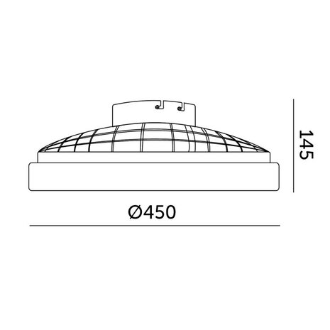 LED PLAFONDLAMP MET VENTILATOR 24W+15W CCT-SWITCH WIT 