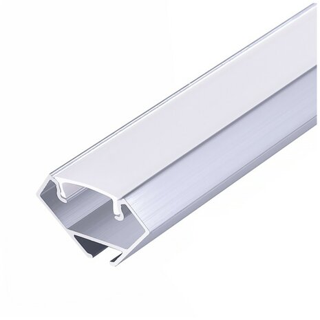 ALUMINIUM HOEKPROFIEL ALU - LED STRIP TOT 12-MM