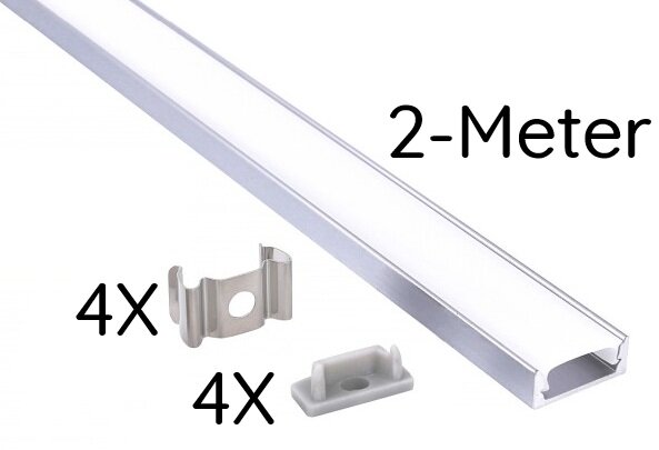 ALUMINIUM PROFIEL ALU - LED STRIP TOT 12-MM