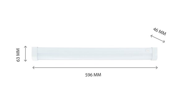 LED ARMATUUR AQUATICA IP44 ROUND 230V 15W 1600LM 3000K