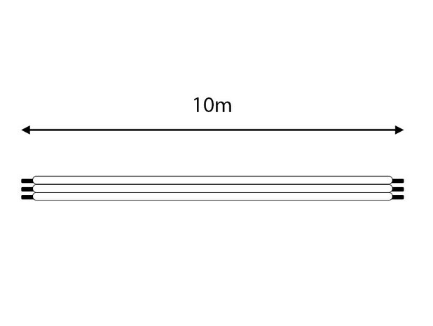 3-ADERIGE LED STRIP KABEL CCT LED STRIPS 10-METER 