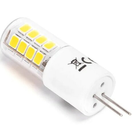 LED G4 GU4 LAMP COMPACT 12V AC/DC 3W=33W 360LM WARM WIT 