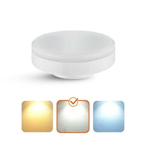 LED LAMP GX53 110&deg; 230V 13W=84W 4000K NEUTRAAL WIT 