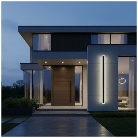 LED TUIN- WANDLAMP MIRANA-S IP44 230V 30/60/120CM 