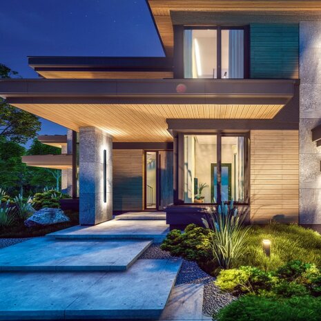 LED TUIN- WANDLAMP MIRANA IP44 230V 30/60/120CM 