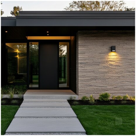 TUINLAMP WANDLAMP QUERK-6 DOWN IP54 230V GU10