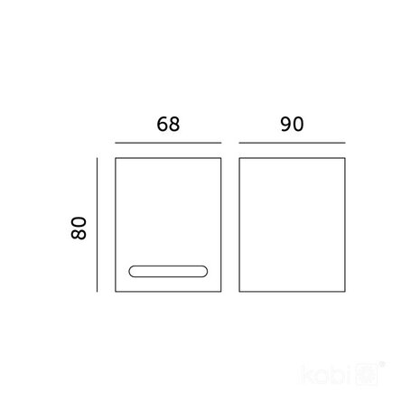 TUINLAMP WANDLAMP QUERK-6 DOWN IP54 230V GU10