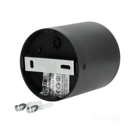 BUITENLAMP OPBOUWSPOT QUERK-2 IP54 230V GU10