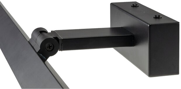 LED BADKAMER SPIEGELLAMP ZWART 40CM IP44 230V 6,2W 4000K 