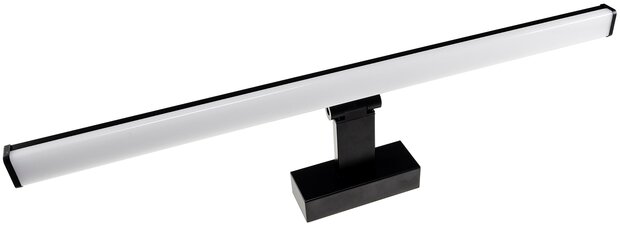 LED BADKAMER SPIEGELLAMP ZWART 60CM IP44 230V 8W 4000K 