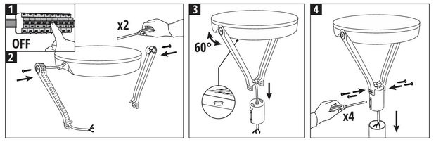 LED STRAATLAMP LED NEXPARK IP66 IK08 POWER- & CCT-SWITCH