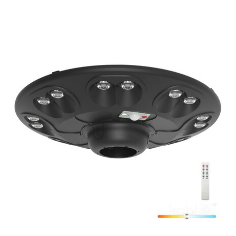 LED PARKLAMP ZONNE-ENERGIE SENSOR/REMOTE IP54 15W 