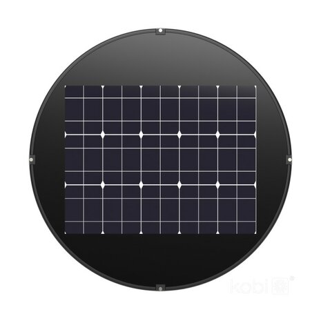 LED PARKLAMP ZONNE-ENERGIE SENSOR/REMOTE IP54 15W 