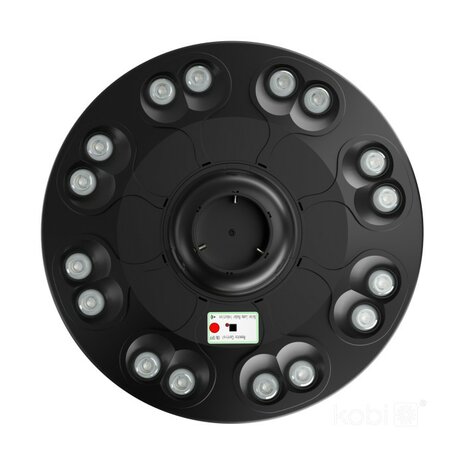 LED PARKLAMP ZONNE-ENERGIE SENSOR/REMOTE IP54 15W 