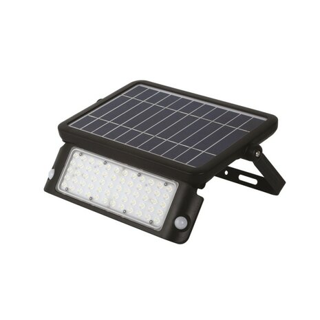 LED SOLAR VERSTRALER MET BEWEGINGSSENOR 10W 1080LM IP65