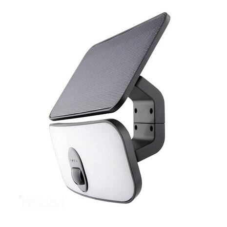 LED SOLAR VERSTRALER MET SENOR IP65 13W 1400LM 4000K 