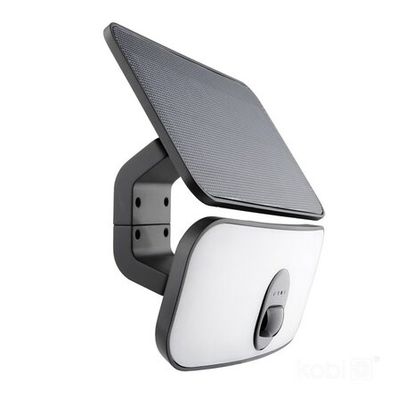 LED SOLAR VERSTRALER MET SENOR IP65 13W 1400LM 4000K 