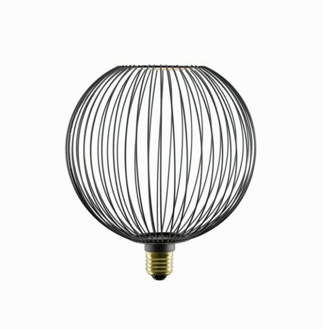 SEGULA LED FLOATING FILO BLACK GLOBE G180 5W 380LM 2200K