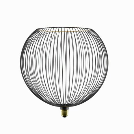 SEGULA LED FLOATING FILO BLACK GLOBE G300 6W 450LM 2200K