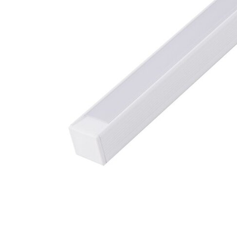ALUMINIUM PROFIEL DEEP-LINE WHITE LED STRIPS TOT 10-MM 2-METER