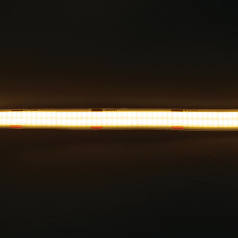 COB LED STRIP PRO 2LINES HIGH LUMEN 3780LM/M. 24V 28W/M. WARM WIT 