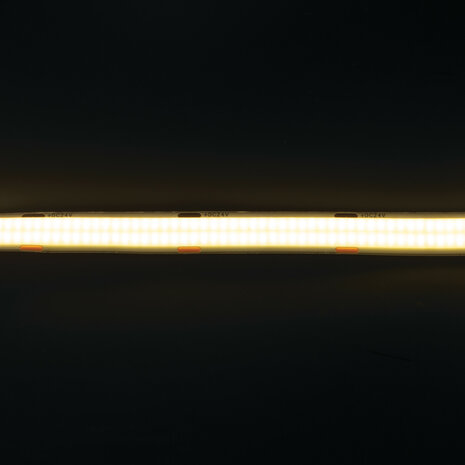 COB LED STRIP PRO 2LINES HIGH LUMEN 4090LM/M. 24V 28W/M. WIT 