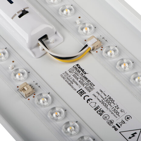 LED PLAFONDLAMP LINCEA 70CM POWER & CCT-SWITCH 15/20/24W 