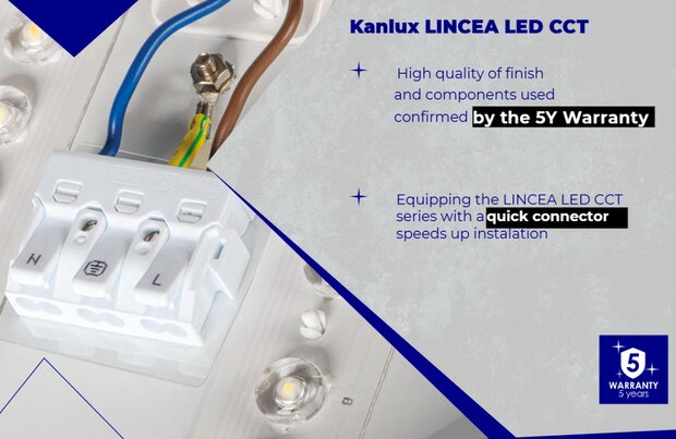 LED PLAFONDLAMP LINCEA 120CM POWER & CCT-SWITCH 30/38/45W 