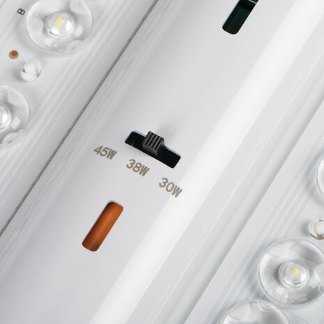 LED PLAFONDLAMP LINCEA 120CM POWER & CCT-SWITCH 30/38/45W 