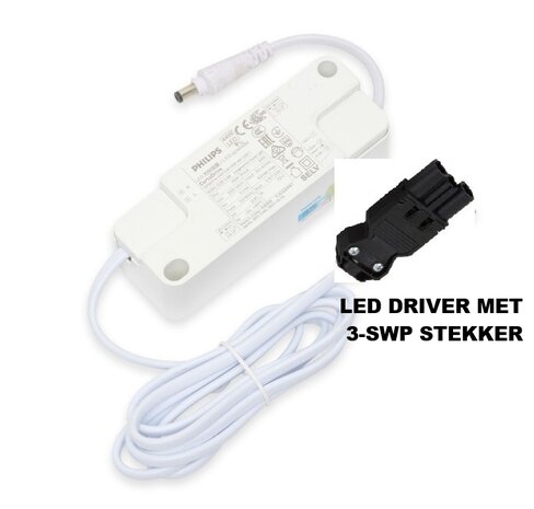 LED PANEEL BACK-LIT 120X30CM ZWART UGR-22 CCT-SWITCH 30W 4050LM 