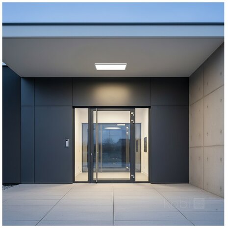 LED PLAFONDLAMP NIVERA WIT CCT-SWITCH IP54 32W 4300LM 