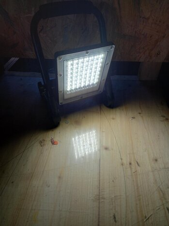 LED ACCU WERKLAMP PECHLAMP IP66 30W 2000LM 6500K