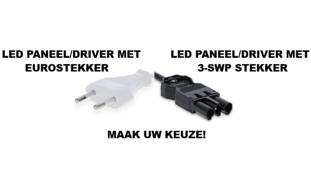 LOUVRE LED PANEEL ZWART 60X60CM UGR-16 DIM CCT-SWITCH 30W 4200LM 
