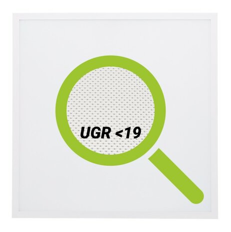 LED PANEEL BACK-LIT 60X60CM UGR-19 DIM CCT-SWITCH 30W 