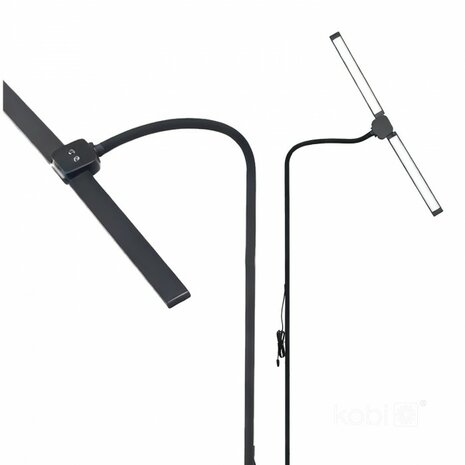 LED VLOERLAMP TEILO-II DIMBAAR 3CCT-SWITCH 14W 800LM 