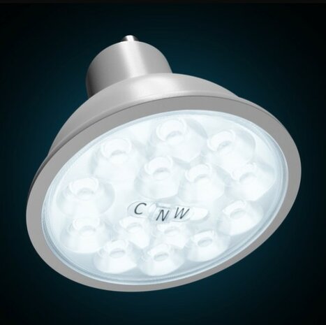 GU10 LED SPOT POWER- & CCT-SWITCH 230V 3/5/7W 2700K/4000K/6000K