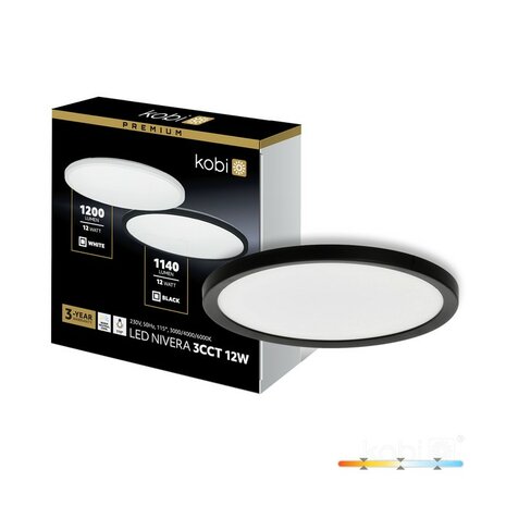 LED PLAFONDLAMP NIVERA CIRCLE IP54 12W 1200LM 3CCT 