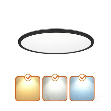 LED PLAFONDLAMP NIVERA CIRCLE IP54 12W 1200LM 3CCT 