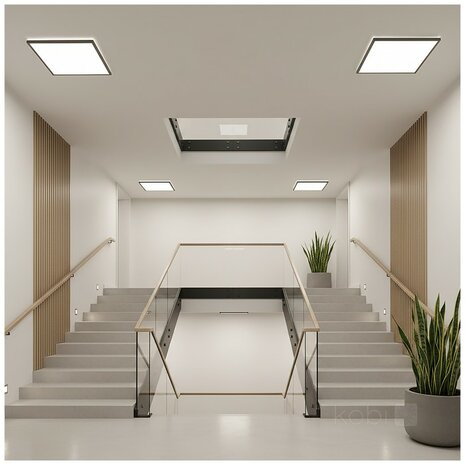 LED PLAFONDLAMP NIVERA MET SENSOR & REMOTE IP54 24W 2280LM 3CCT 