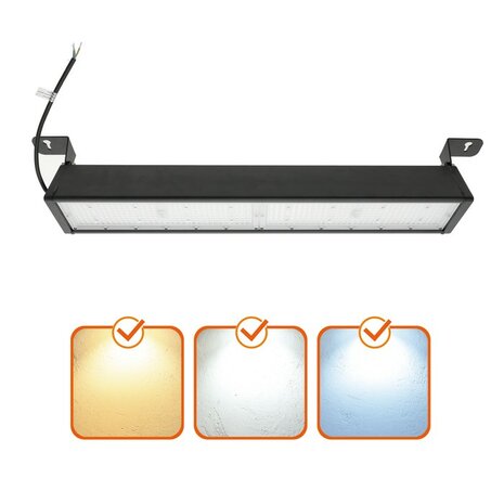 LED HIGH BAY LINEAR 3POWER- & 3CCT-SWITCH IP65 60&deg;X90&deg;