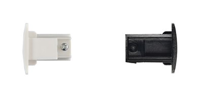 EINDKAPPEN VOOR 3-FASE RAILS WIT OF ZWART