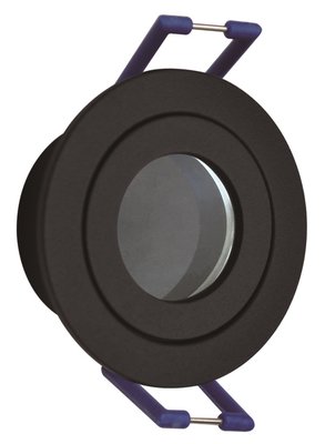 INBOUWARMATUUR ROND ZWART IP44 MR11 35-MM SPOTS