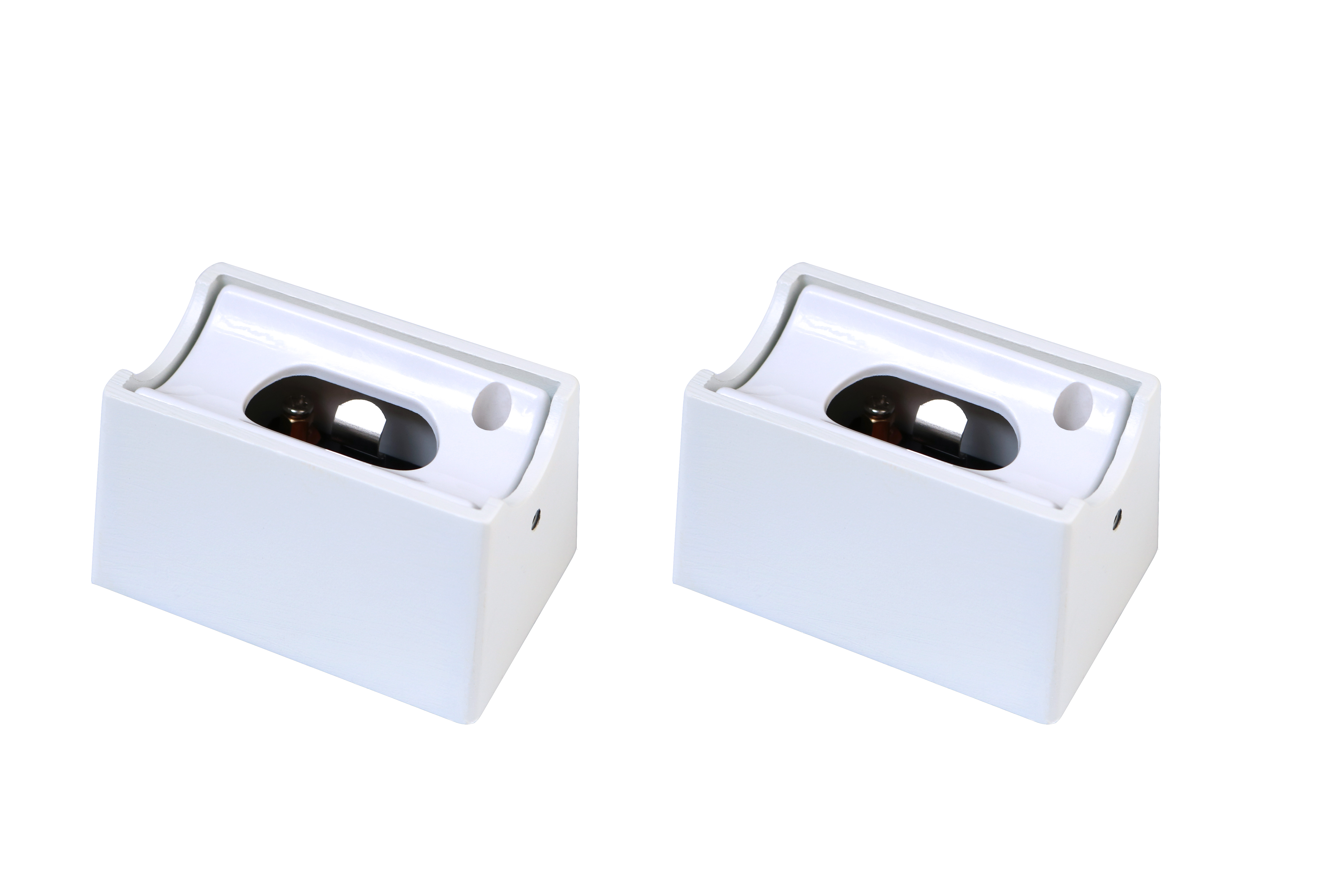 PERLUCI LINEAR DOUBLE WANDFITTINGEN S14S WHITE