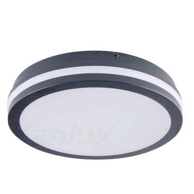LED PLAFONDLAMP IP54 ROND GRAFIET 24W 2900LM 4000K
